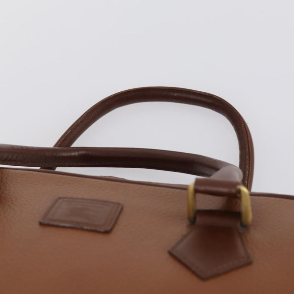 Burberrys Nova Check Shoulder Bag Leather 3Set Beige Brown black Auth BA5851