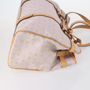 BALLY Loewe Shoulder Bag Canvas PVC Nylon 3Set Pink Brown Auth BA5852-4