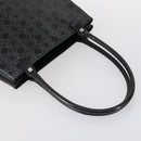 Salvatore Ferragamo Gancini Bag Vinyl Leather 3Set Black Navy Auth BA5853-11