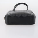 Salvatore Ferragamo Gancini Bag Vinyl Leather 3Set Black Navy Auth BA5853-12