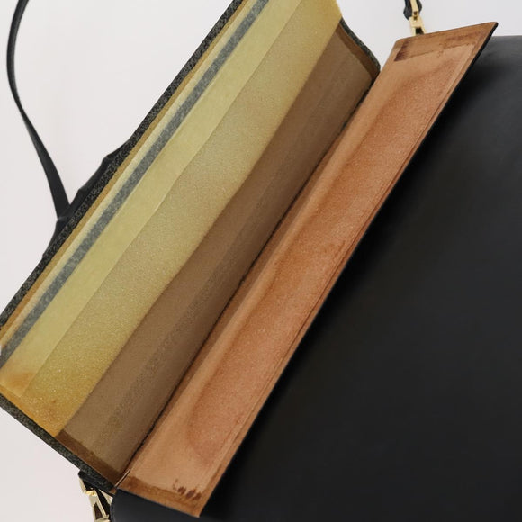 GUCCI GG Supreme Shoulder Bag PVC Leather 3Set Beige Black Auth BA5854