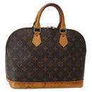 LOUIS VUITTON Monogram Alma Hand Bag M51130 LV Auth BA5855-1