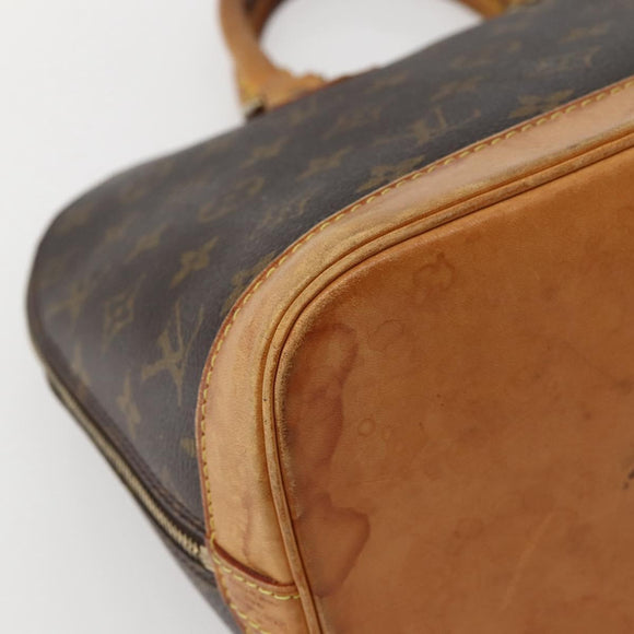 LOUIS VUITTON Monogram Alma Hand Bag M51130 LV Auth BA5855