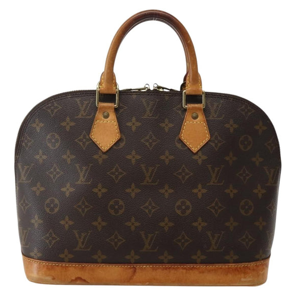 LOUIS VUITTON Monogram Alma Hand Bag M51130 LV Auth BA5855