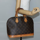 LOUIS VUITTON Monogram Alma Hand Bag M51130 LV Auth BA5855-21