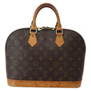 LOUIS VUITTON Monogram Alma Hand Bag M51130 LV Auth BA5855-2