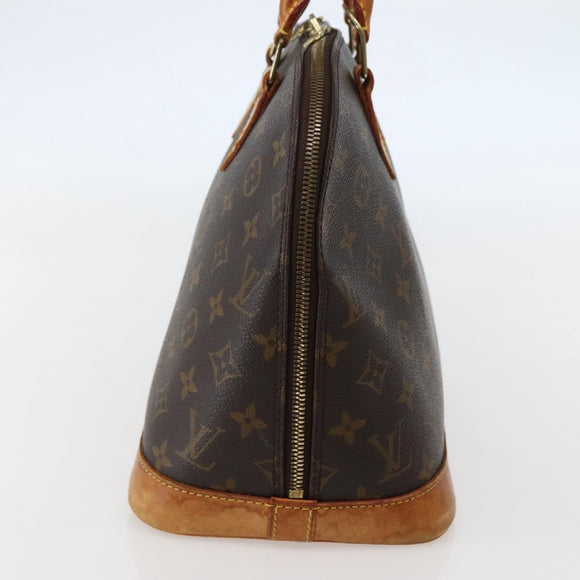 LOUIS VUITTON Monogram Alma Hand Bag M51130 LV Auth BA5855
