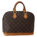 LOUIS VUITTON Monogram Alma Hand Bag M51130 LV Auth BA5858-1