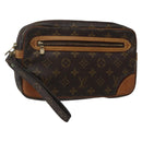 LOUIS VUITTON Monogram Marly Dragonne GM Clutch Bag M51825 LV Auth BA5859-1