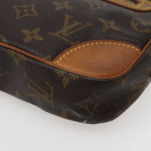 LOUIS VUITTON Monogram Marly Dragonne GM Clutch Bag M51825 LV Auth BA5859