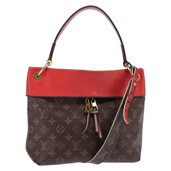 LOUIS VUITTON Monogram Tuile Reevess Bag 2way Kabuki M43798 LV Auth BA5861