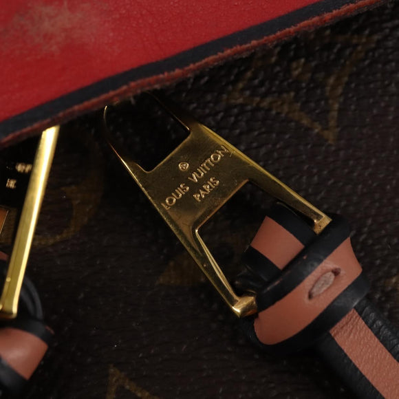 LOUIS VUITTON Monogram Tuile Reevess Bag 2way Kabuki M43798 LV Auth BA5861