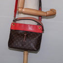 LOUIS VUITTON Monogram Tuile Reevess Bag 2way Kabuki M43798 LV Auth BA5861-25