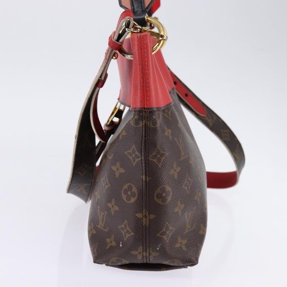 LOUIS VUITTON Monogram Tuile Reevess Bag 2way Kabuki M43798 LV Auth BA5861