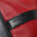 LOUIS VUITTON Epi Petit Noe Shoulder Bag Bicolor Black Red M44017 LV Auth BA5862-18