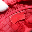 Christian Dior Canage Hand Bag Nylon Black Gold Auth BA5864-12