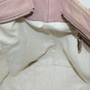 GUCCI GG Canvas Hand Bag 2way Beige Gold 323675 Auth BA5865-21