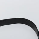 Salvatore Ferragamo Gancini Shoulder Bag Canvas Navy Gold Auth BA5868-8