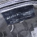 Salvatore Ferragamo Vala Shoulder Bag Leather Brown Gold Auth BA5869-15