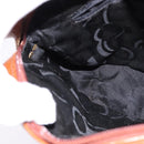 Salvatore Ferragamo Vala Shoulder Bag Leather Brown Gold Auth BA5869-18