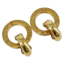 CELINE Earring metal Gold Auth BA5874-1