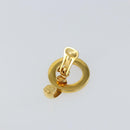 CELINE Earring metal Gold Auth BA5874-8