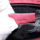 Burberrys Shoulder Bag Suede Pink Gold Auth BA5885-12