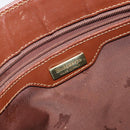 Burberrys Nova Check Tote Bag PVC Beige Gold Auth BA5886-14