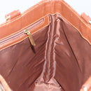 Burberrys Nova Check Tote Bag PVC Beige Gold Auth BA5886-16