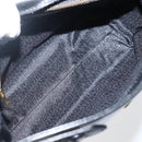 Gianni Versace Shoulder Bag Leather Black Gold Auth BA5891-11