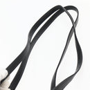 Gianni Versace Shoulder Bag Leather Black Gold Auth BA5891-8