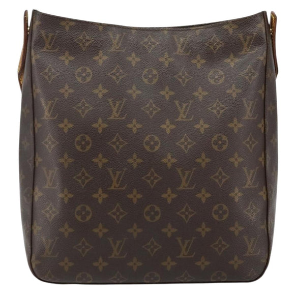 LOUIS VUITTON Monogram Looping GM Shoulder Bag M51145 LV Auth BA5893