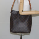 LOUIS VUITTON Monogram Looping GM Shoulder Bag M51145 LV Auth BA5893-21