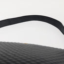 BALLY Shoulder Bag Leather Navy Gold Auth BA5894-14