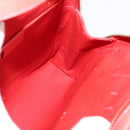 CELINE Backpack Leather Orange Gold Auth BA5897-19