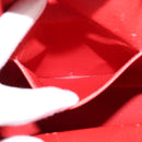 CELINE Backpack Leather Orange Gold Auth BA5897-11