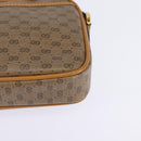 GUCCI Micro GG Supreme Shoulder Bag PVC Beige Gold 007 56 0095 Auth BA5899-11