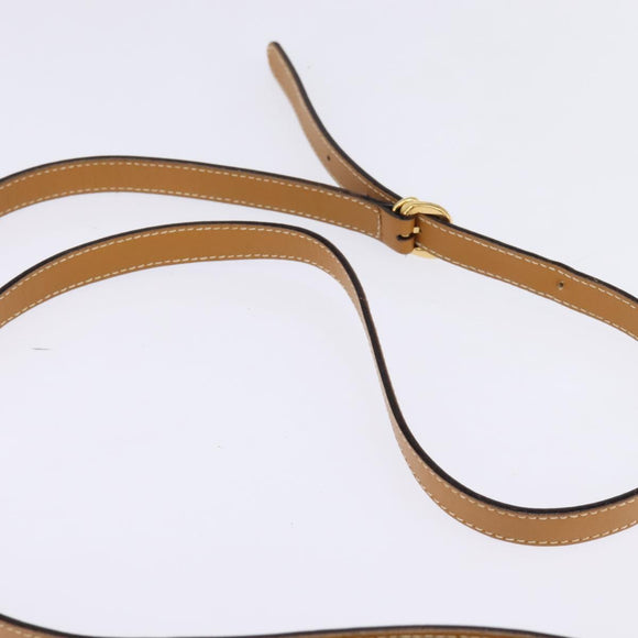 GUCCI Micro GG Supreme Shoulder Bag PVC Beige Gold 007 56 0095 Auth BA5899