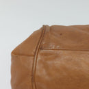 Chloe Hand Bag Leather 2way Brown Gold Auth BA590-15