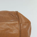 Chloe Hand Bag Leather 2way Brown Gold Auth BA590-16