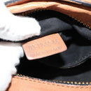 Chloe Hand Bag Leather 2way Brown Gold Auth BA590-12