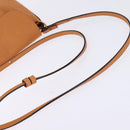 Chloe Shoulder Bag Leather Orange Gold Auth BA5902-7