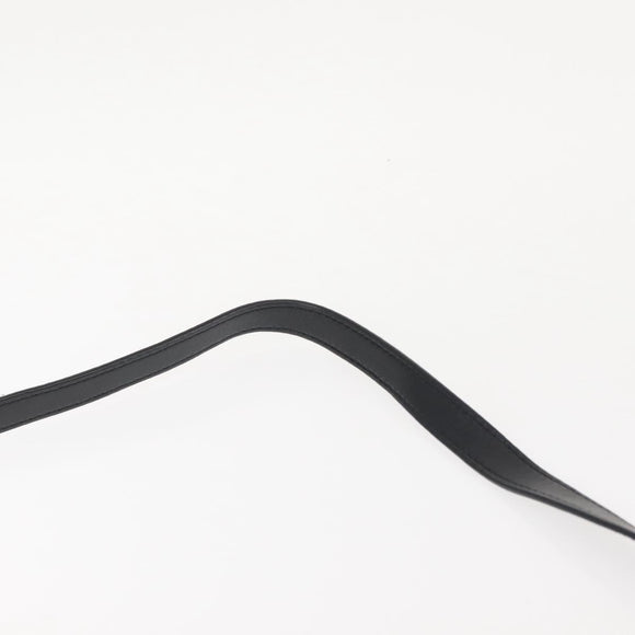 Stella MacCartney Hand Bag Leather Black Gold Auth BA5904