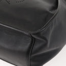 Stella MacCartney Hand Bag Leather Black Gold Auth BA5904-13