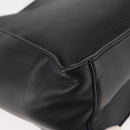 Stella MacCartney Hand Bag Leather Black Gold Auth BA5904-14