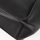 Stella MacCartney Hand Bag Leather Black Gold Auth BA5904-15