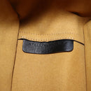 Stella MacCartney Hand Bag Leather Black Gold Auth BA5904-16