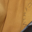 Stella MacCartney Hand Bag Leather Black Gold Auth BA5904-17