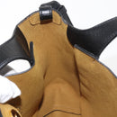 Stella MacCartney Hand Bag Leather Black Gold Auth BA5904-19