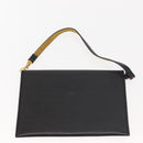 Stella MacCartney Hand Bag Leather Black Gold Auth BA5904-21